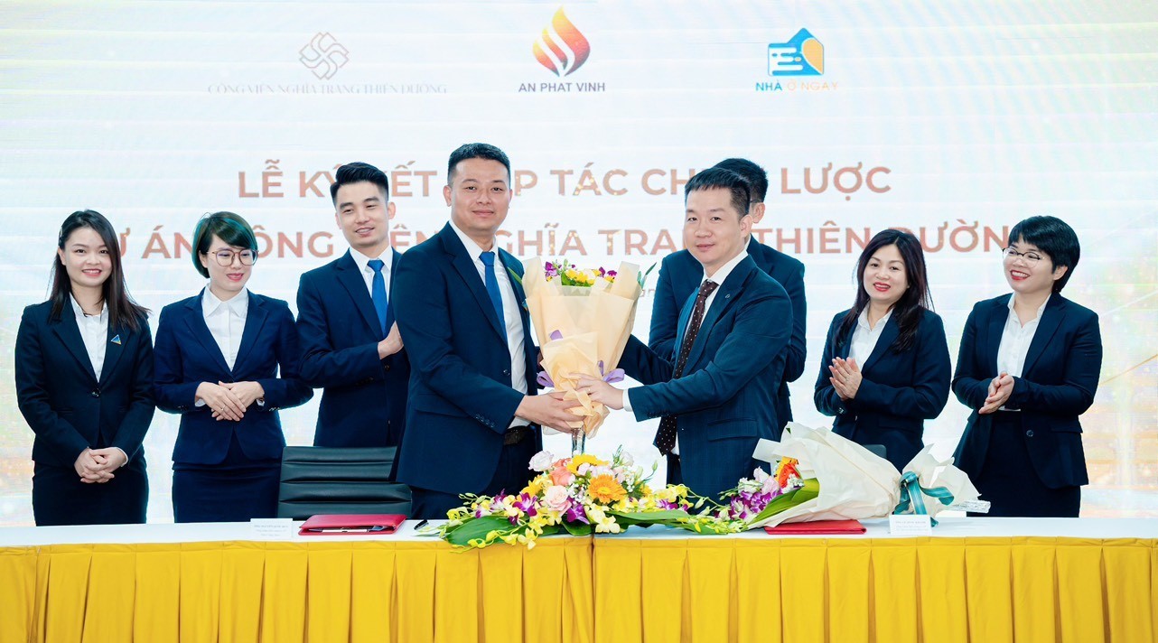 Buổi lễ ký kết đã diễn ra thành công tốt đẹp