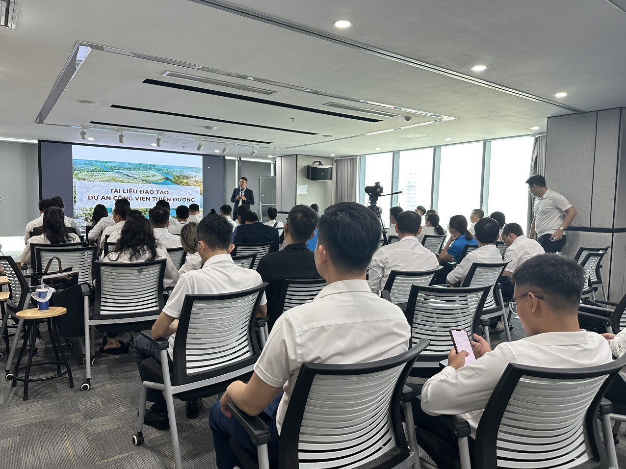 Ông Nguyễn Quốc Huy – Tổng Giám đốc Công ty TNHH Nhà Ở Ngay Reco đã có những chia sẻ đầy hứng thú về Dự án