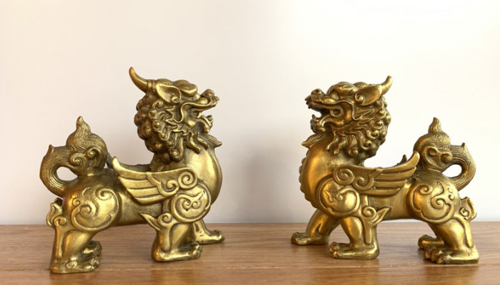 Lân còn được gọi là Ly, sự xuất hiện của Kỳ Lân thường báo hiệu một năm thái bình thịnh trị và mang lại điềm lành